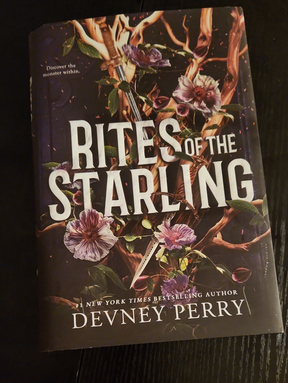 Bites of the Starling Hardcover Book - Dark Floral
